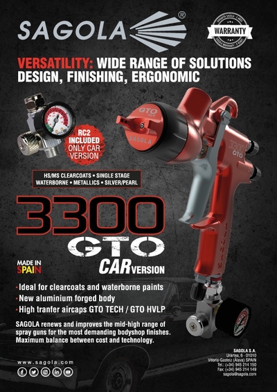 3300 GTO CAR spray gun
