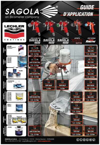 Guides d'application Lechler