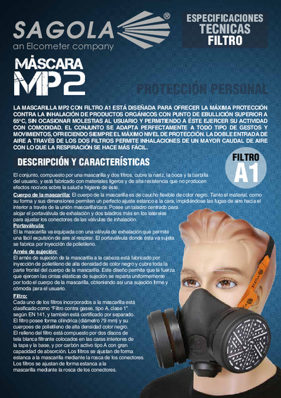 Máscara MP2
