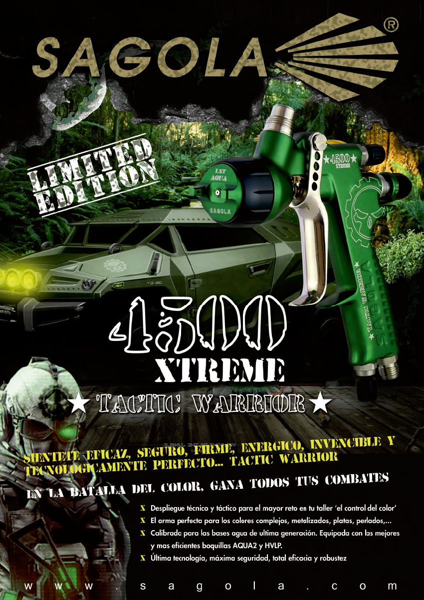 Nueva edición limitada 4500 XTREME “TACTIC WARRIOR”
