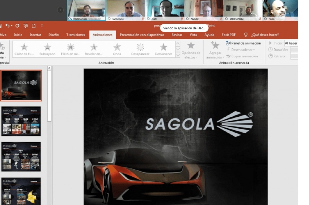 El departamento de producto de Sagola intensifica las formaciones On-Line