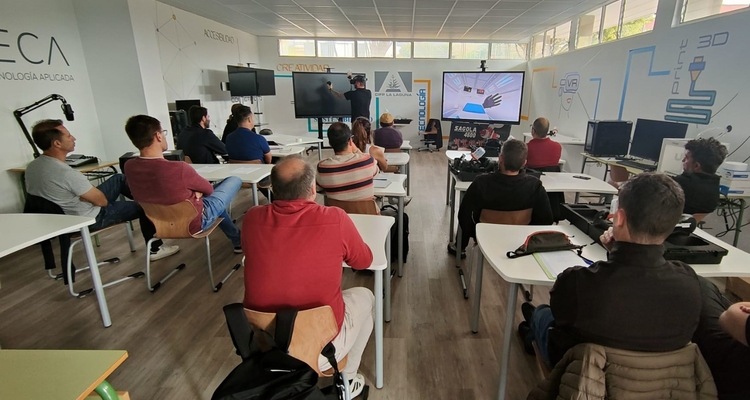 SagolaSPRAY™ virtual spray booths boost vocational training in the Canary Islands