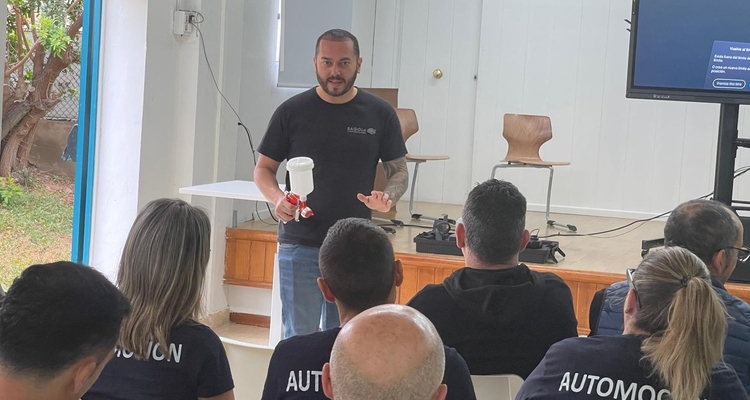 SagolaSPRAY™ virtual spray booths boost vocational training in the Canary Islands