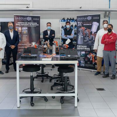 We present at cesvi our range of industrial painting and inspection equipment