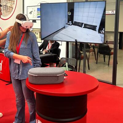 La tecnología de simulación SagolaSPRAY™ arrasa en ferias y centros de formación: todos quieren probarla