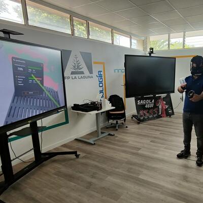 SagolaSPRAY™ virtual spray booths boost vocational training in the Canary Islands